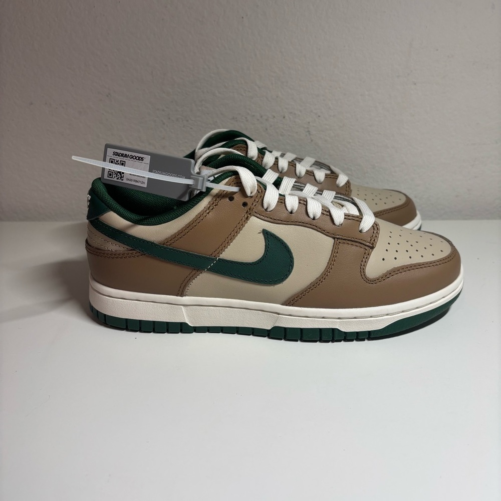 NEW NIKE Dunk Low Rattan Canyon Green Men’s Size 5 - Picture 2 of 6